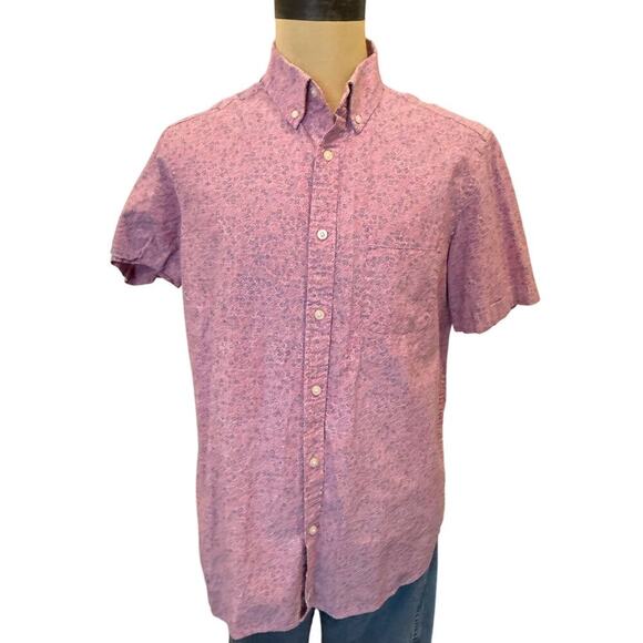 VINEYARD VINES Pink floral Classic Fit Button Down Shirt Men size L - Picture 1 of 8